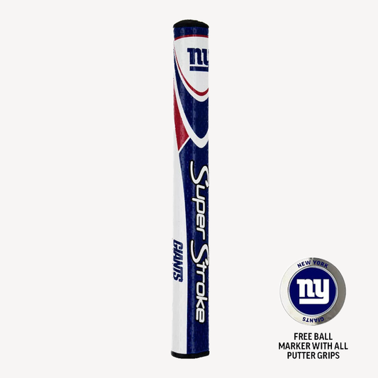 SuperStroke (Authentic) New York Giants 2.0 Putter Grip w/Ball Marker NFL Licensed