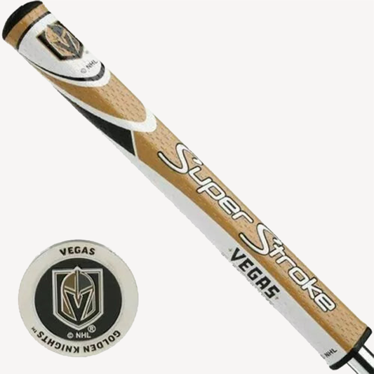 SuperStroke (Authentic) Las Vegas Golden Knights 2.0 Putter Grip w/Ball Marker NHL Licensed