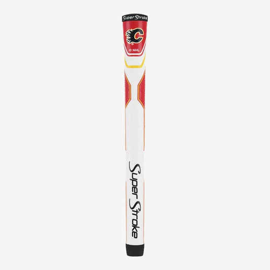 SuperStroke (Authentic) Calgary Flames Swing Club Grip ( Irons & Woods) NHL Licensed