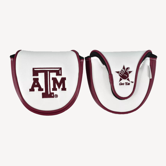 PRG Golf Texas A&M Aggies Mallet Putter Cover NCAA Licensed