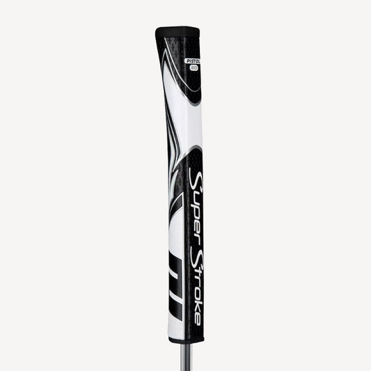 SuperStroke (Authentic) Zenergy Black & White Pistol 2.0 Putter Grip