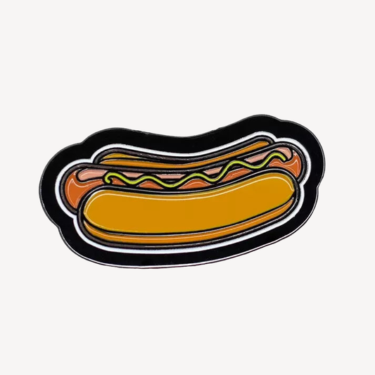 Sweet Rollz Authentic Glizzy Hot Dog Golf Ball Marker Apx. 1" X 1"