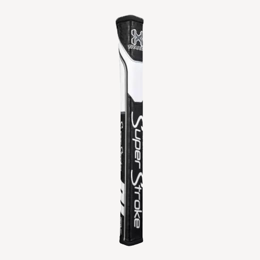 SuperStroke (Authentic) Traxion Black & White Pistol GT 1.0 Putter Grip