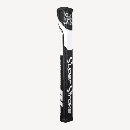 SuperStroke (Authentic) Traxion Black & White Pistol GT 2.0 Putter Grip