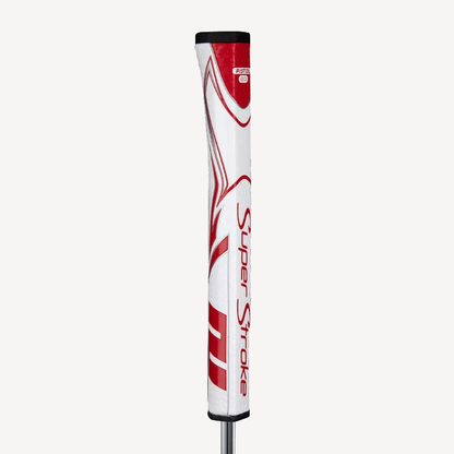 SuperStroke (Authentic) Zenergy Red & White Pistol 2.0 Putter Grip