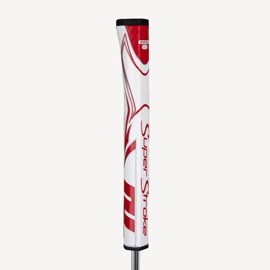 SuperStroke (Authentic) Zenergy Red & White Pistol 2.0 Putter Grip