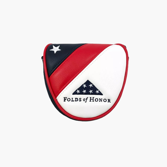 PRG Golf Folds of Honor College Style Mallet Putter Cover