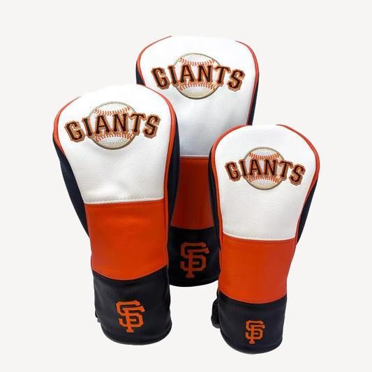PRG Golf San Francisco Giants Set of 3 Head Covers Driver Fairway & Rescue MLB Licensed