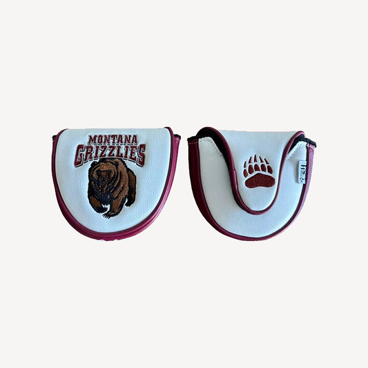 PRG Golf Montana Grizzlies Mallet Putter Cover NCAA Licensed