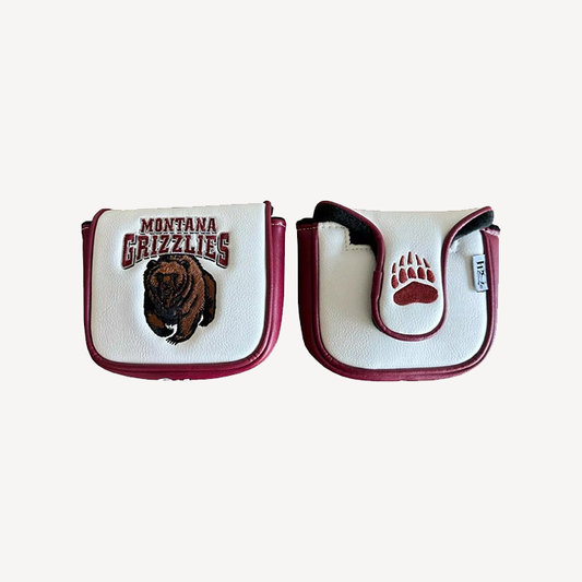 PRG Golf Montana Grizzlies Spider Mallet Putter Cover NCAA Licensed