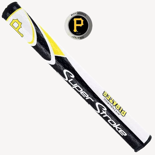 SuperStroke (Authentic) Pittsburgh Pirates 2.0 Putter Grip w/Marker MLB Licensed