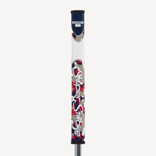 SuperStroke (Authentic) Zenergy Red White & Blue Camo Flatso 1.0 Putter Grip
