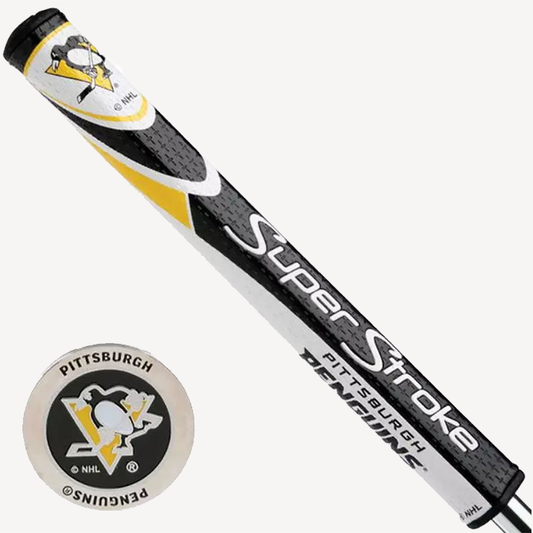 SuperStroke (Authentic) Pittsburgh Penguins 2.0 Putter Grip w/ Ball Marker NHL Licensed
