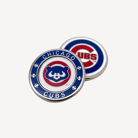 PRG Golf Chicago Cubs Magnetic Duo Golf Ball Marker MLB Licensed