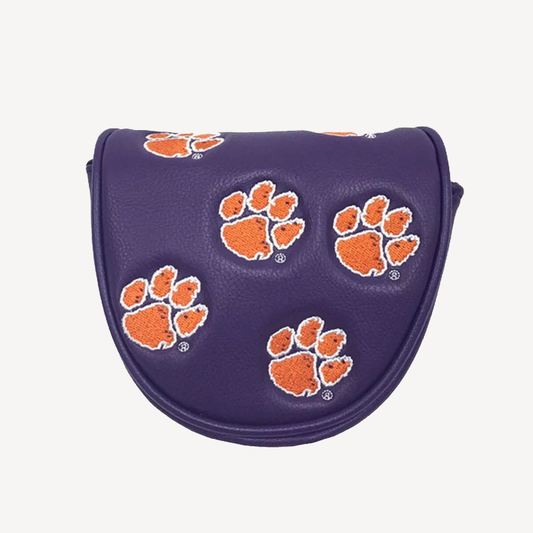 PRG Golf Clemson Tigers Mallet Putter Cover NCAA Licensed