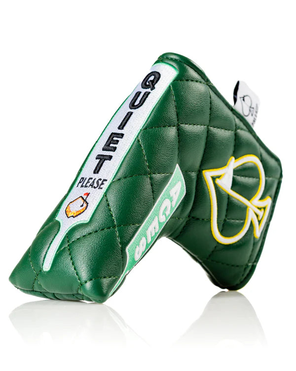 Pins & Aces (Authentic) Augusta Collection Quiet Please Blade Putter Head Cover