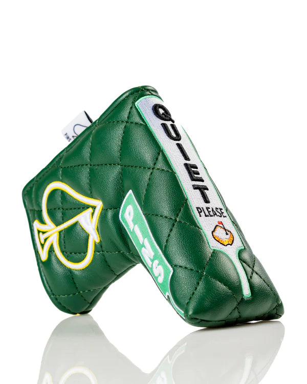 Pins & Aces (Authentic) Augusta Collection Quiet Please Blade Putter Head Cover