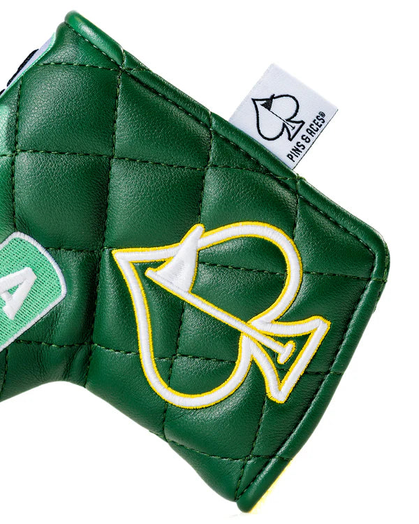 Pins & Aces (Authentic) Augusta Collection Quiet Please Blade Putter Head Cover