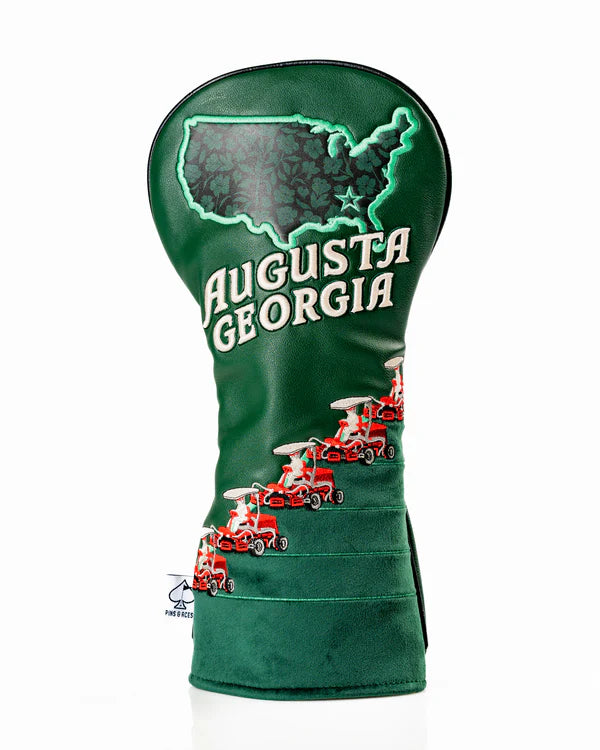 Pins & Aces (Authentic) 2026 Augusta Collection Mower Driver Head Cover