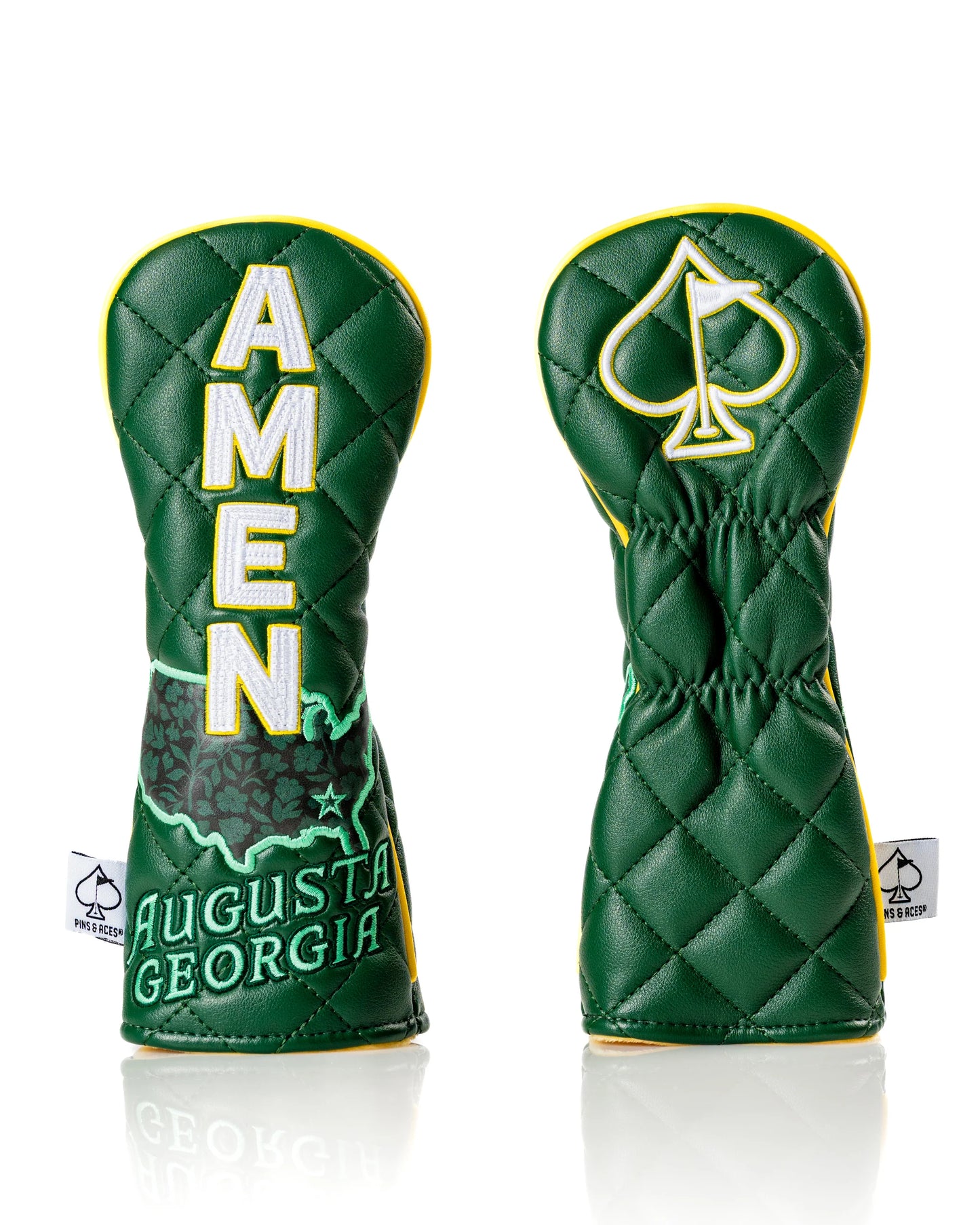 Pins & Aces (Authentic) 2026 Augusta Collection Amen Rescue/Hybrid Head Cover