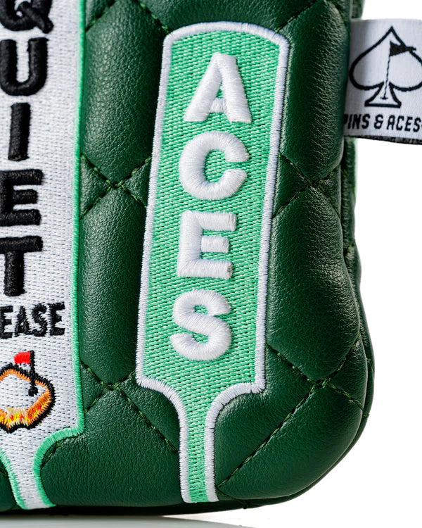 Pins & Aces (Authentic) Augusta Collection Quiet Please Mallet Putter Head Cover