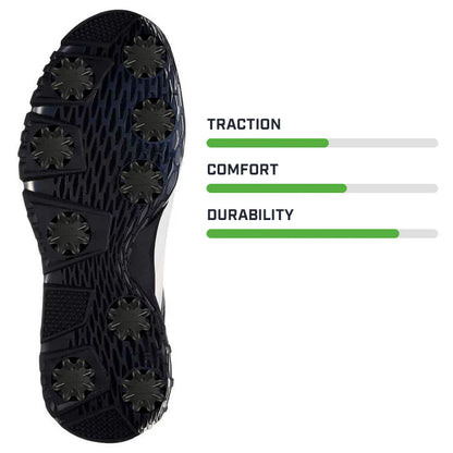 Pulsar Golf Spikes (Fast Twist® 3.0) | Black/White