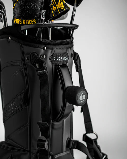 Player Preferred™ 14-Way Pins & Aces Fairway Stand Golf Bag - Obsidian