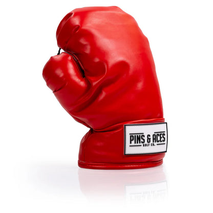 Pins & Aces Authentic Red Boxing Glove Driver Head Cover
