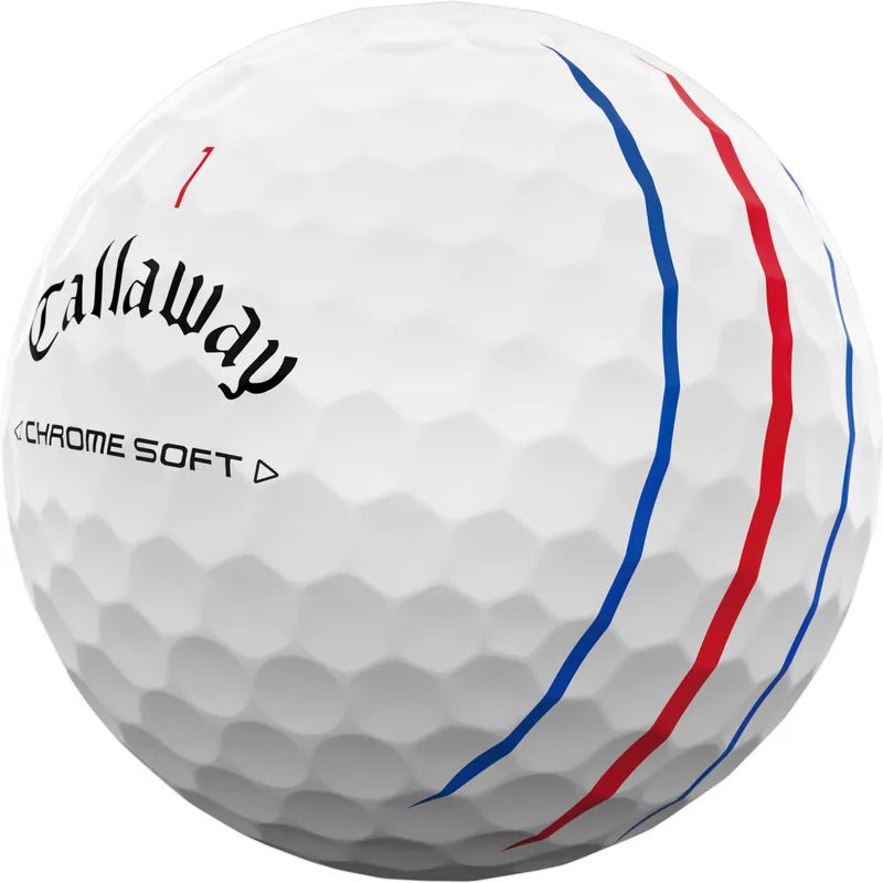 Callaway Golf Chrome Soft Triple Track 4 Dozen (48) Golf Balls