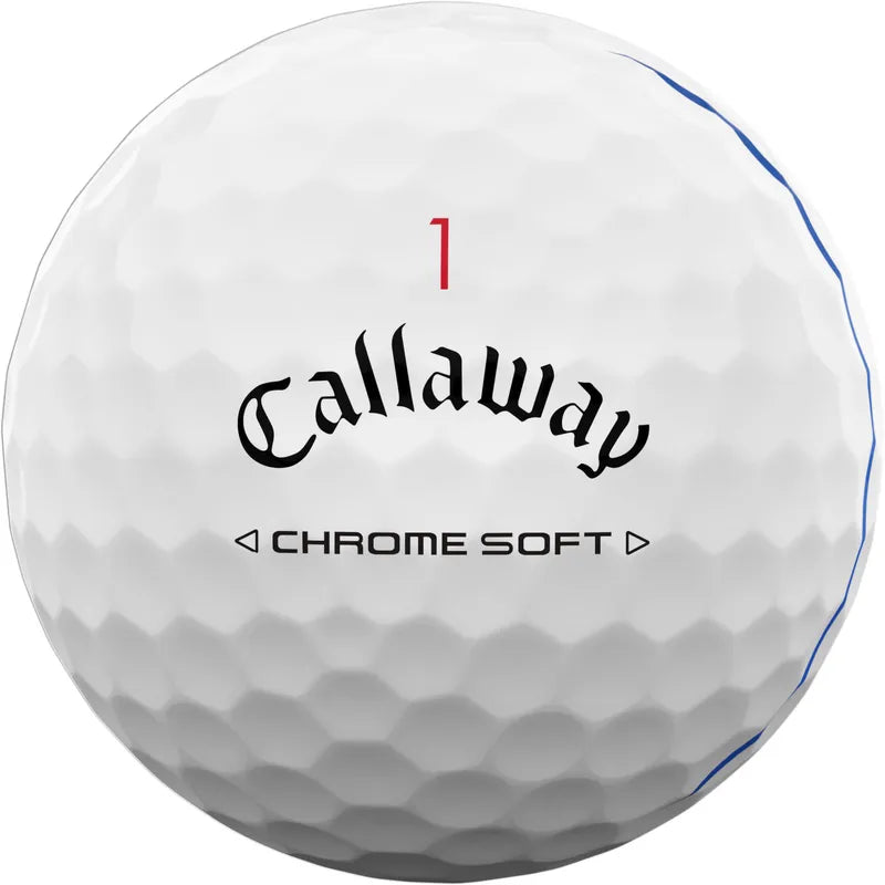 Callaway Golf Chrome Soft Triple Track 4 Dozen (48) Golf Balls