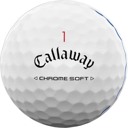 Callaway Golf Chrome Soft Triple Track 4 Dozen (48) Golf Balls