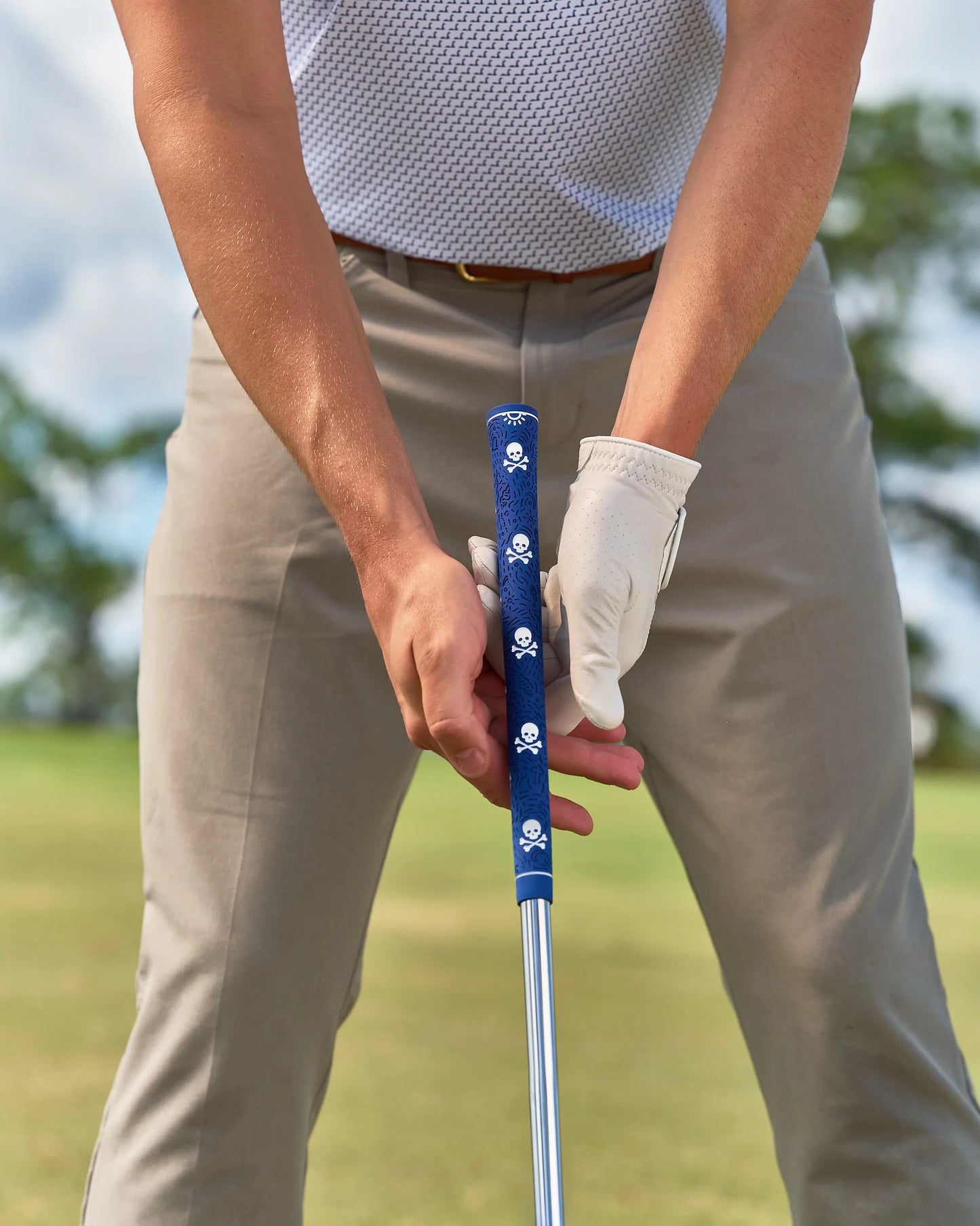 Friday Grips (Authentic) Grip Reaper Blue Standard Swing Club Grip (Irons/Woods)