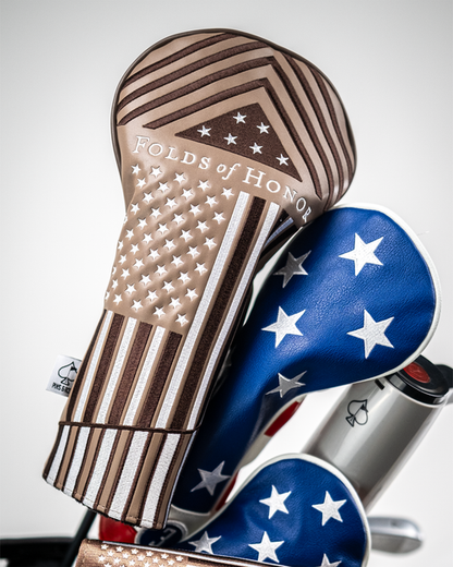 Pins & Aces Authentic Folds of Honor 2.0 Driver Head Cover