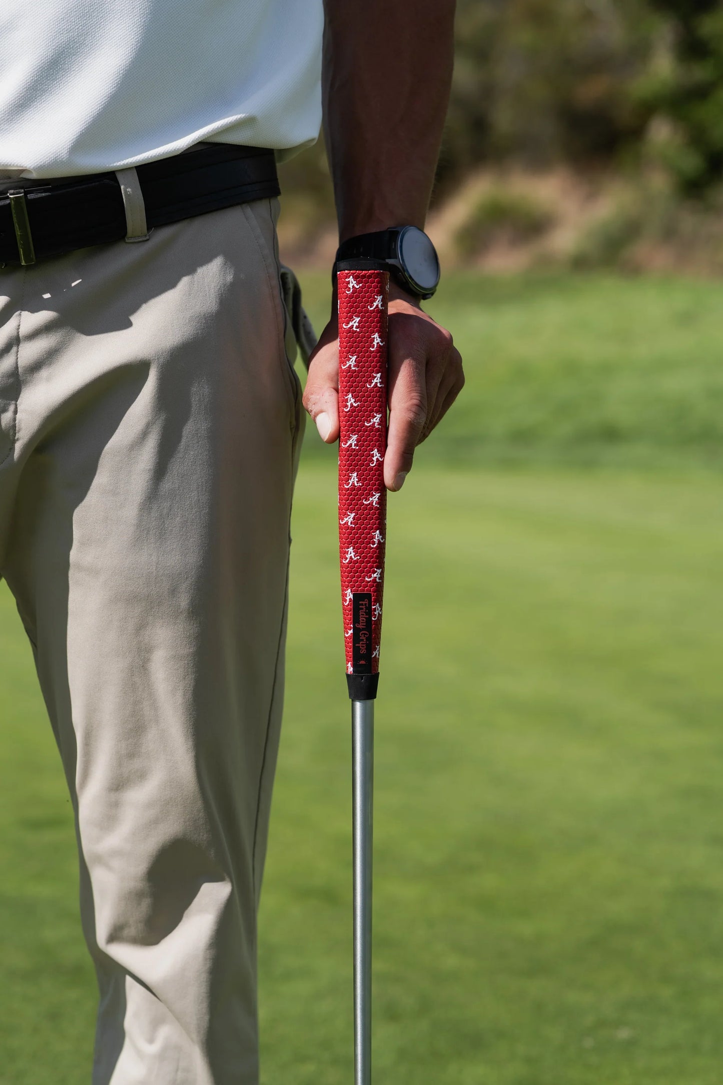 Friday Grips (Authentic) Alabama Crimson Tide Midsize Putter Grip NCAA Licensed