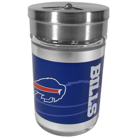 Siskiyou Gifts Buffalo Bills Glass Tailgater Seasoning Shaker, NFL Licensed