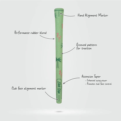 Stick Grips Golf Authentic Palm Swings Teal Swing Club Grip (Irons & Woods)