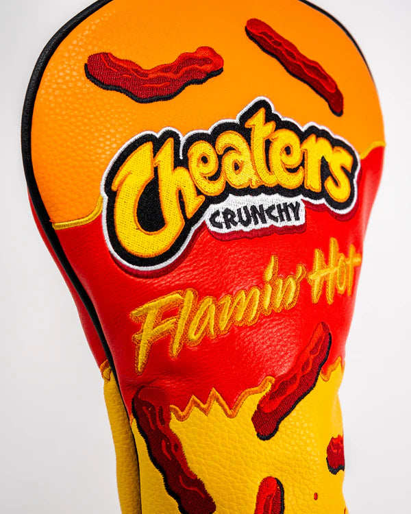 Pins & Aces Authentic Flamin Hot Cheaters Driver Head Cover