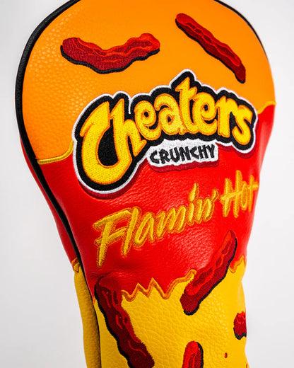 Pins & Aces Authentic Flamin Hot Cheaters Driver Head Cover