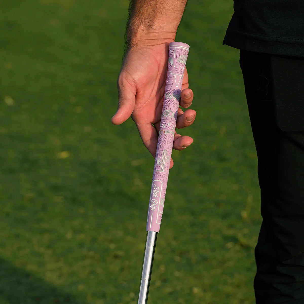Stick Grips Golf Authentic Gaucho Pink Midsize Swing Club Grip (Irons & Woods)
