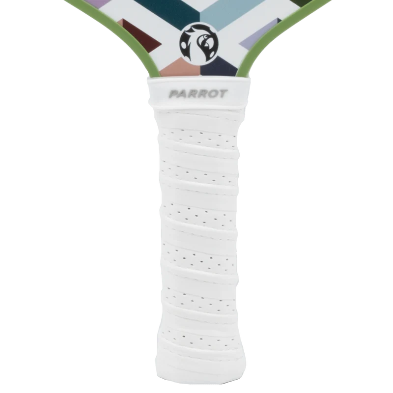 Parrot Paddles Carbon Fiber Lifestyle Geo Scape Pickleball Paddle 12MM Thick