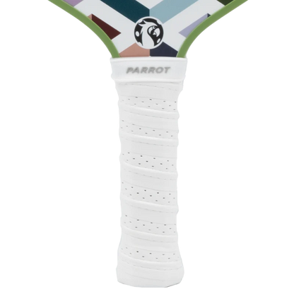 Parrot Paddles Carbon Fiber Lifestyle Geo Scape Pickleball Paddle 12MM Thick