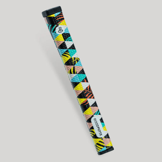 GoodPutts Authentic Beach Theme "The Bermuda Triangle" Pistol Putter Grip