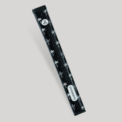GoodPutts Authentic Black and White Palms"Palms Away" Pistol Putter Grip