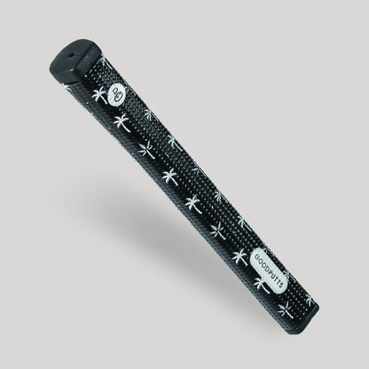 GoodPutts Authentic Black and White Palms"Palms Away" Pistol Putter Grip