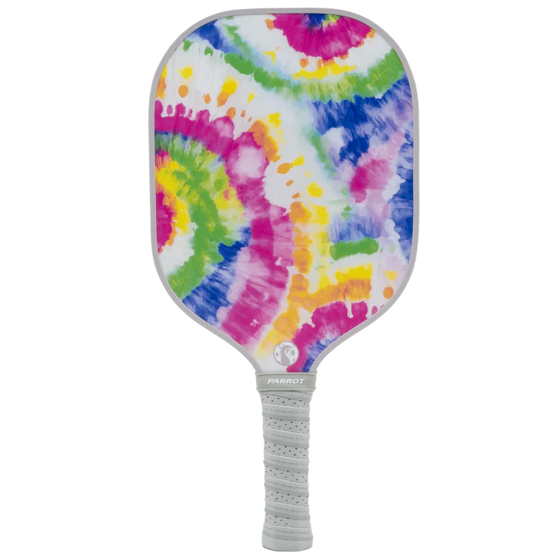Parrot Paddles Carbon Fiber Lifestyle Groove Swing Pickleball Paddle 12MM Thick