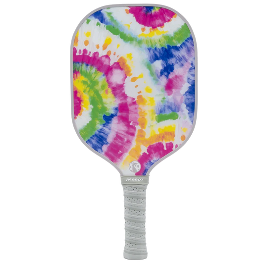 Parrot Paddles Carbon Fiber Lifestyle Groove Swing Pickleball Paddle 12MM Thick