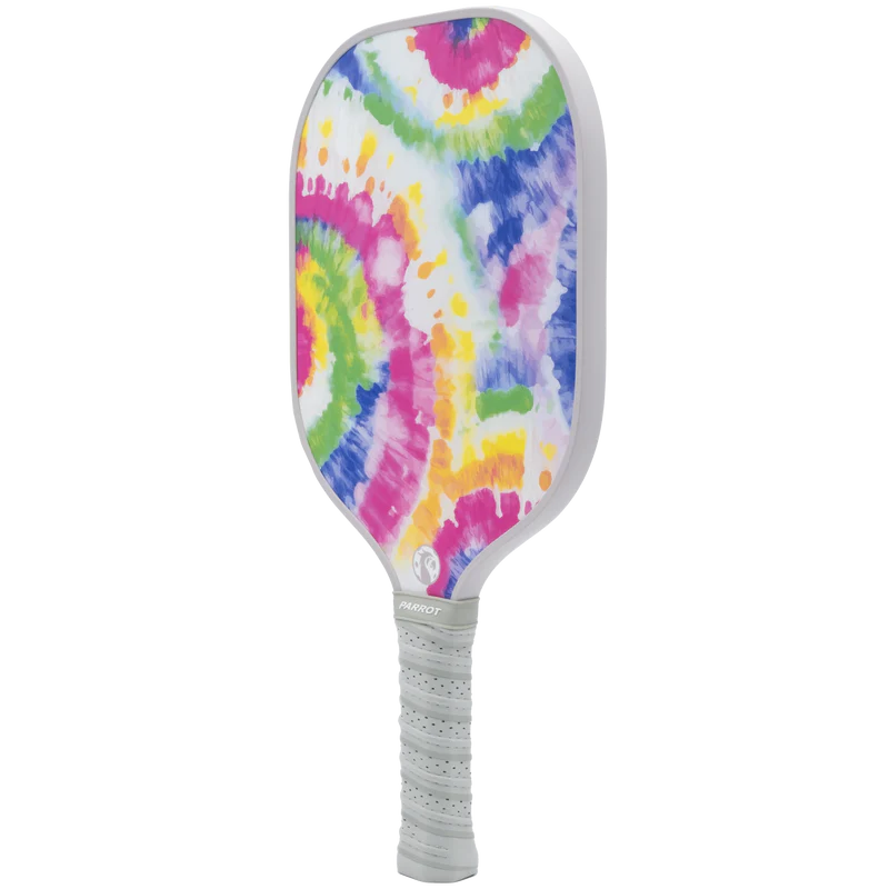 Parrot Paddles Carbon Fiber Lifestyle Groove Swing Pickleball Paddle 12MM Thick