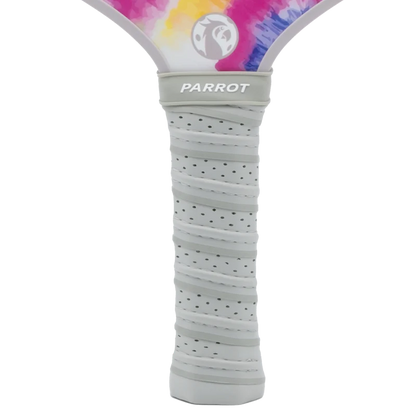 Parrot Paddles Carbon Fiber Lifestyle Groove Swing Pickleball Paddle 12MM Thick