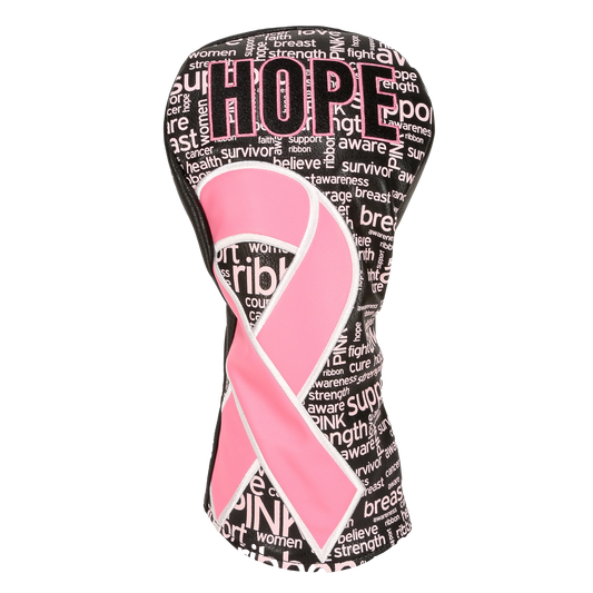 CMC Design's "HOPE" Pink Ribbon Breast Cancer Driver Head Cover