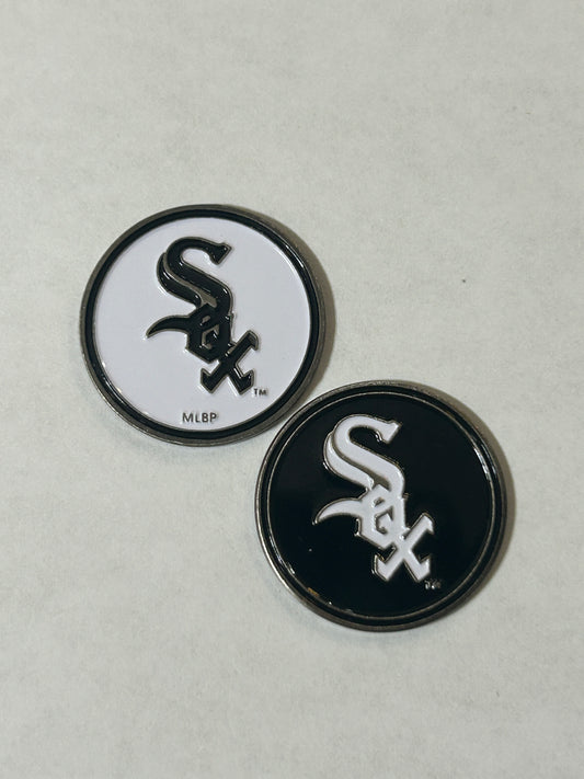 Chicago White Sox 1" Diameter Magnetic Golf Ball Marker